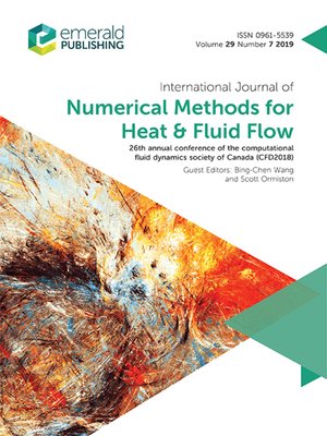 cover image of International Journal of Numerical Methods for Heat & Fluid Flow, Volume 29, Number 7